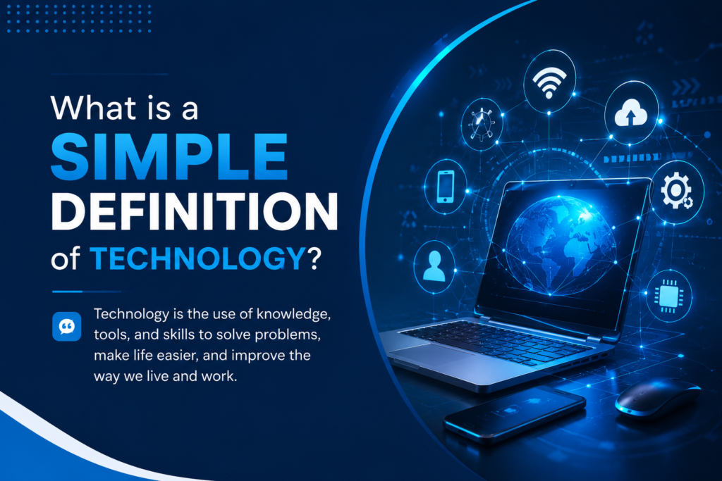 What is a simple definition of technology?